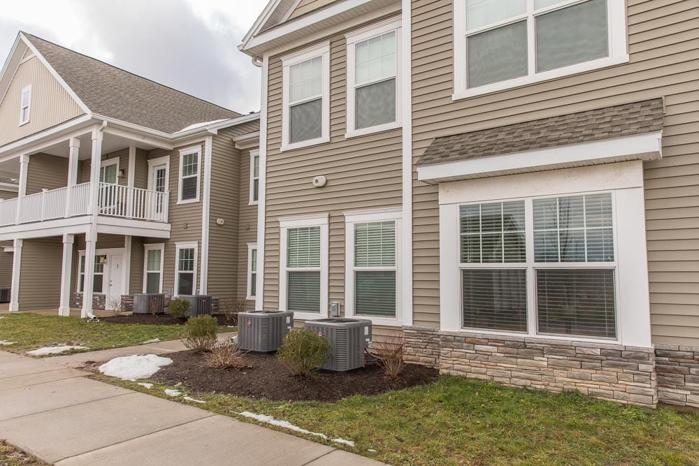 ac units outside house